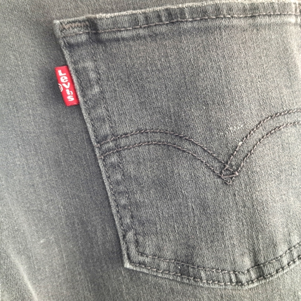 Levi's 511 Boy's Jeans Grey sz 14 R - Picture 5 of 9